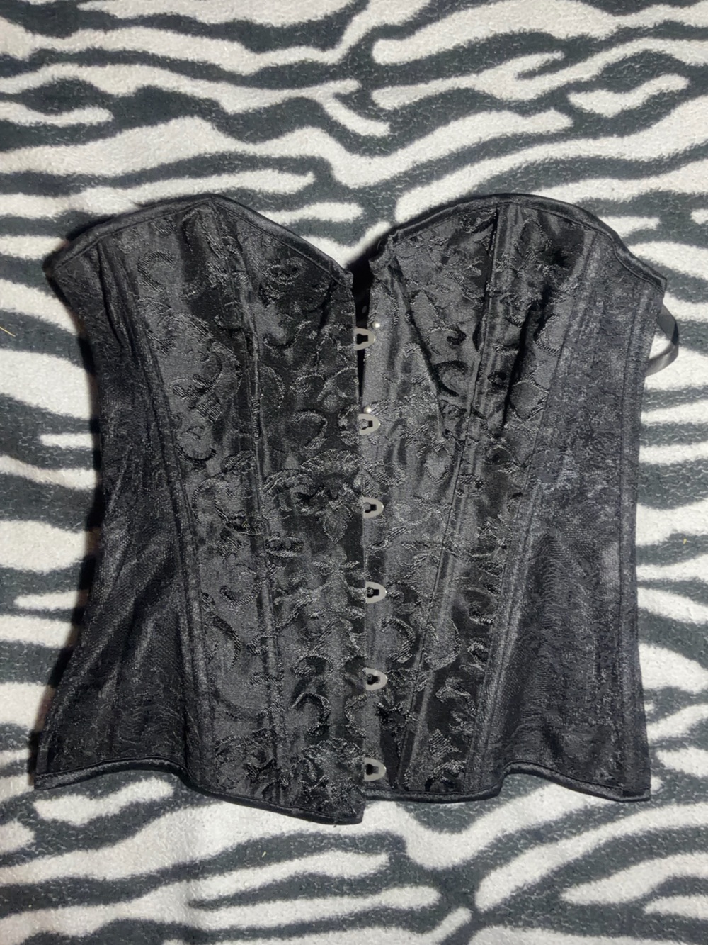 ⭒ beautiful black corset